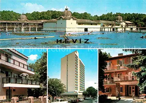 Heviz Heilbad Schwimmbad Kat. Ungarn