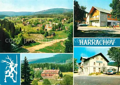 Harrachov Harrachsdorf Hotel Hubertus Krakonos Panorama Kat. Harrachsdorf