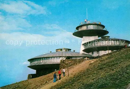 Karkonosze Wetterstation Observatorium  Kat. Polen