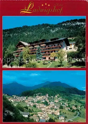 Truden Trodena Suedtirol Hotel Ludwigshof Panorama Kat. Truden im Naturpark Dolomiten