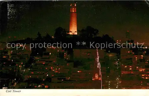 San Francisco California Coit Tower Telegraph Hill  Kat. San Francisco