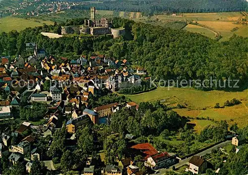 Koenigstein Taunus Fliegeraufnahme Hotel Aleehaus Tenniskaffee Kat. Koenigstein im Taunus