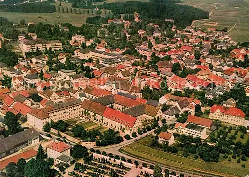 Bad Woerishofen Fliegeraufnahme Dominikanisches Kloster Kneippheilbad Kat. Bad Woerishofen