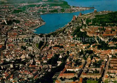 Flensburg Fliegeraufnahme Foerdestadt Kat. Flensburg