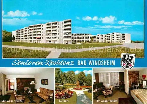 Bad Windsheim Kurhotel Senioren Residenz  Kat. Bad Windsheim
