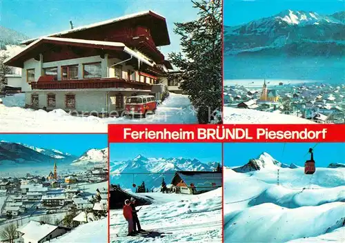 Piesendorf Ferienheim Bruendl Skigebiet Kat. Piesendorf