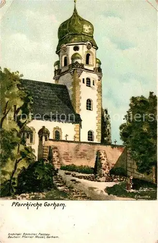Garham Hofkirchen Pfarrkirche Kat. Hofkirchen