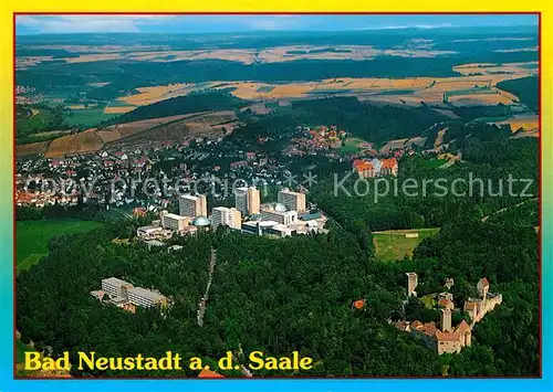 Bad Neustadt Fliegeraufnahme Rhoen Klinikum mit Salzburg Kat. Bad Neustadt a.d.Saale