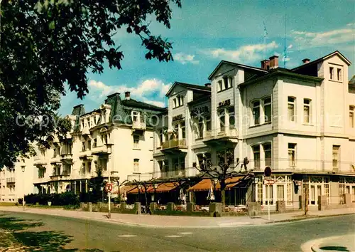 Bad Nauheim Hessisches Staatsbad Ludwigstrasse Hotel Bristol und Koenig Kat. Bad Nauheim