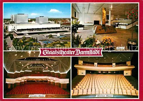 Darmstadt Staatstheater Kat. Darmstadt