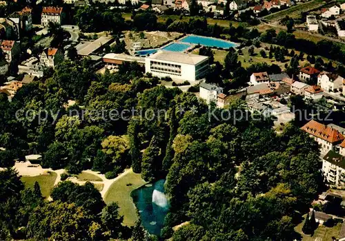 Hanau Main Fliegeraufnahme mit Freibad Kat. Hanau