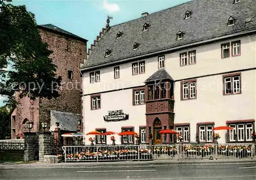 Staden Hessen Hotel Pension Cafe Schloss Ysenburg Kat. Florstadt