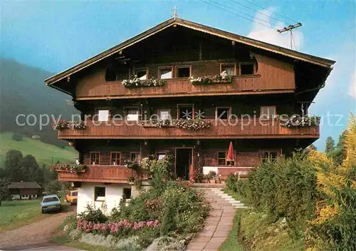 Wildschoenau Tirol Pension Hinterleiten Urlaub auf dem Bauernhof