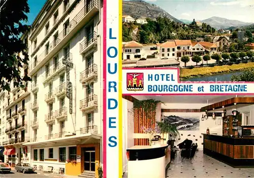 Lourdes Hautes Pyrenees Hotel Bourgogne et Bretagne Kat. Lourdes