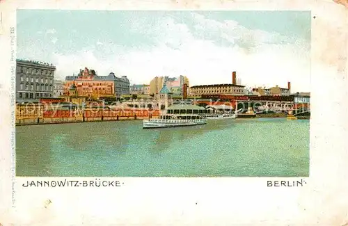 Berlin Jannowitz Bruecke Kat. Berlin