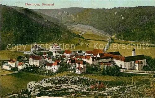 Beuron Donautal Panorama  Kat. Beuron