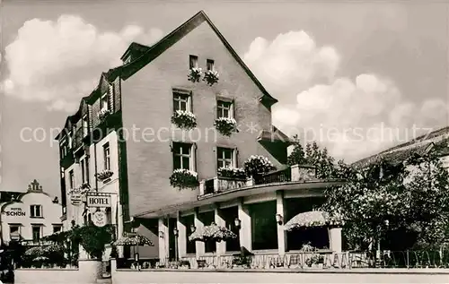 Assmannshausen Rhein Hotel Cafe Post  Kat. Ruedesheim am Rhein