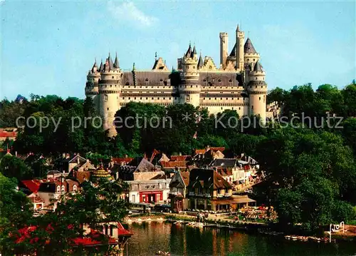 Pierrefonds Oise Le Chateau sur son Eperon Kat. Pierrefonds