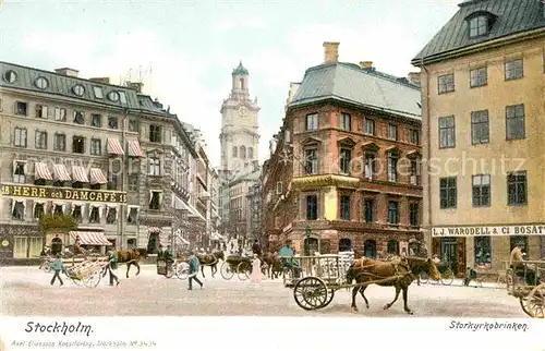 Stockholm Storkyrkobrinken Kat. Stockholm