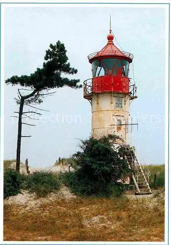 Insel Hiddensee Leuchtfeuerbake Gellen Kat. Insel Hiddensee