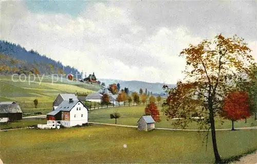 Rehefeld Zaunhaus Blick zum Schloss Kat. Altenberg