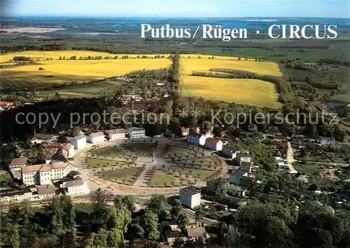 Putbus Ruegen Fliegeraufnahme Circus Kat. Putbus