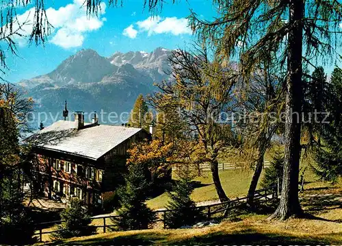 Hochkoenig Alpengasthof Mahdegg Kat. Muehlbach am Hochkoenig