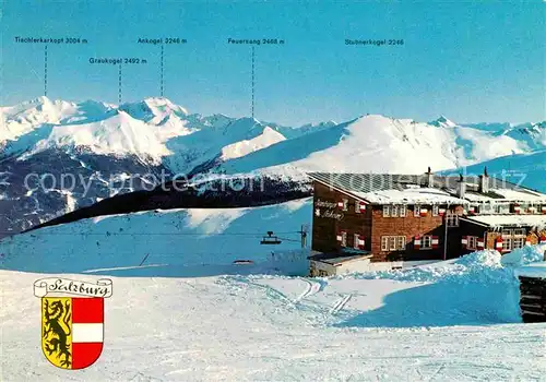 Bad Hofgastein Schlossalm Haus Tischlerkarkopf Feuersang Stubnerkogel  Kat. Bad Hofgastein