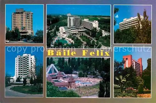 Baile Felix Hotels Somes Crisana Poienita Unirea Termal Strandul Apolo und International Kat. Sanmartin