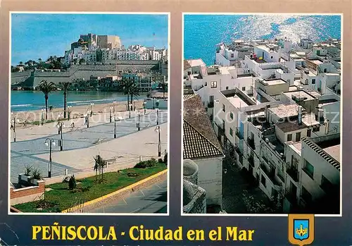 Peniscola Ciudad en el Mar Kat. Spanien