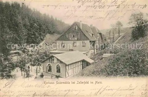 Zellerfeld Kurhaus Untermuehle Kat. Clausthal Zellerfeld