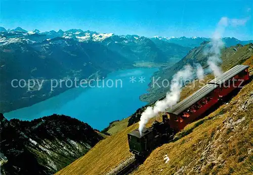 Brienz Rothornbahn Brienzersee Berner Alpen Grosshorn Diablerets  Kat. Eisenbahn