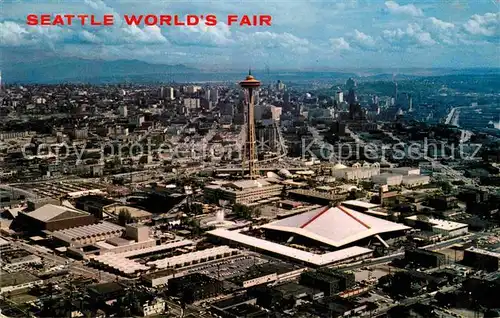Seattle Aerial view of the Words Fair Kat. Seattle