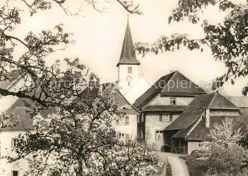 Schluechttal Birkendorf Pfingstsonne Kirche  Kat. 