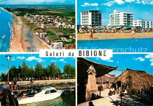 Bibione Dall aereo Spiaggia Pineda e Casoni dei pescatori 