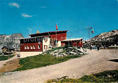 Melchsee Frutt Bergstation der Schwebebahn Kat. Melchsee Frutt