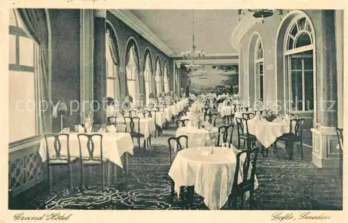 Gefle Grand Hotel Speisesaal Kat. Schweden