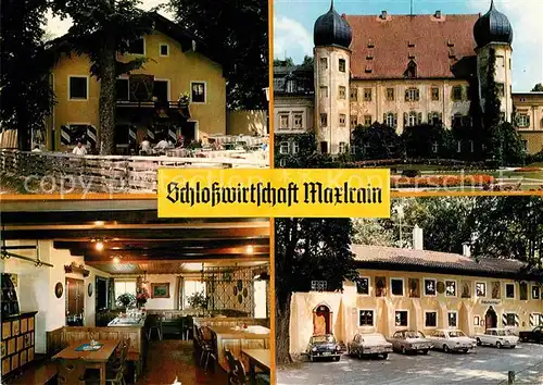 Maxlrain Schlosswirtschaft Schloss Kat. Tuntenhausen
