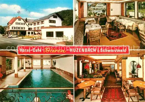 Huzenbach Hotel Cafe Baeren Kat. Baiersbronn