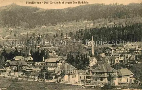 Schreiberhau Niederschlesien Gesamtansicht  Kat. 