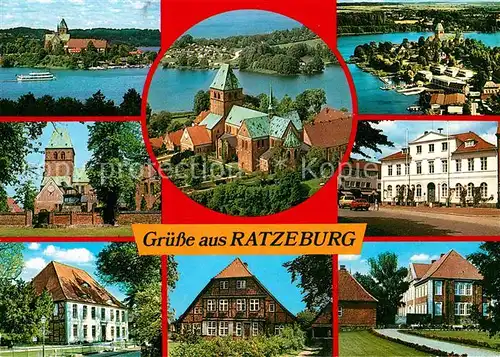 Ratzeburg Teilansichten  Kat. Ratzeburg