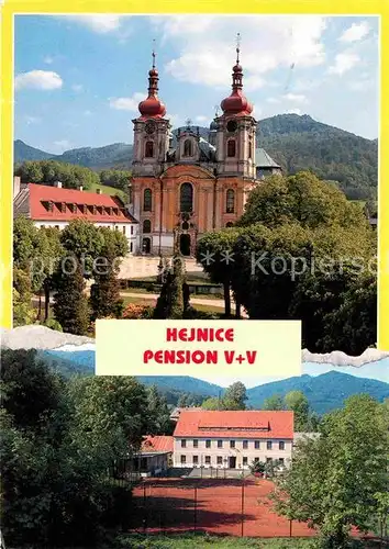 Hejnice Kathedrale Pension V und V Kat. Haindorf