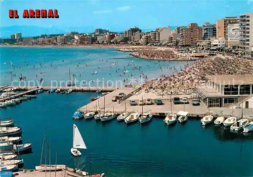 El Arenal Mallorca Bootshafen Strand Hotels Kat. S Arenal