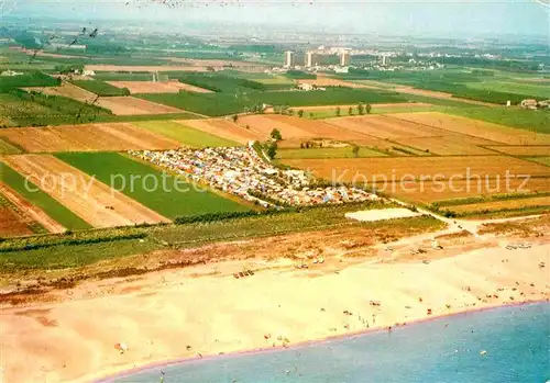 Gerona Camping Acuarius San Pedro Pescador Fliegeraufnahme Kat. Costa Brava Spanien