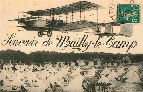 Mailly le Camp Flugschau  Kat. Mailly le Camp