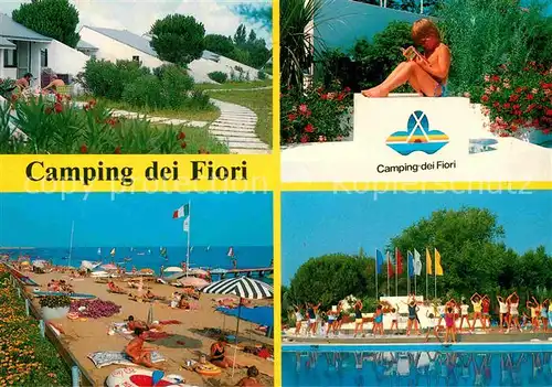 Ca Vio Camping dei Fiori Bungalows Strandpartie Gymnastikgruppe Kat. Ca San Vio