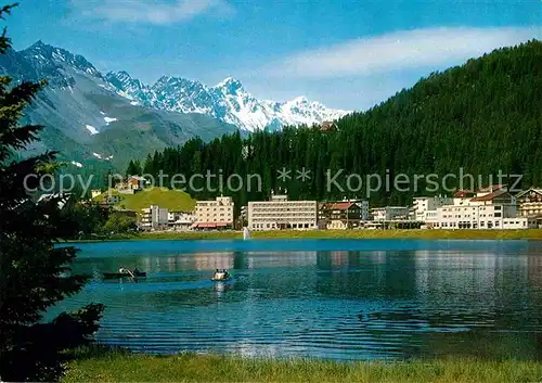 Arosa GR Obersee Panorama Kat. Arosa