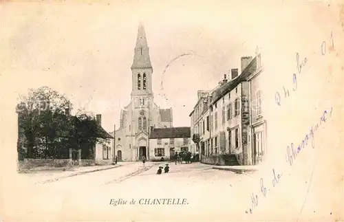 Chantelle Kirche Kat. Chantelle le Chateau