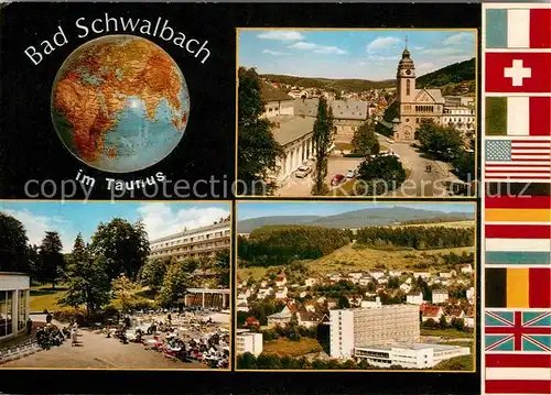 Schwalbach Bad Panorama Kat. Bad Schwalbach