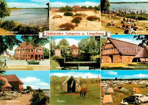 Thuelsfelder Talsperre Hotel Seeblick Camping Tierpark